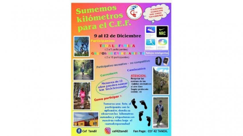 Actividades comunitarias del CEF 42 Tandil